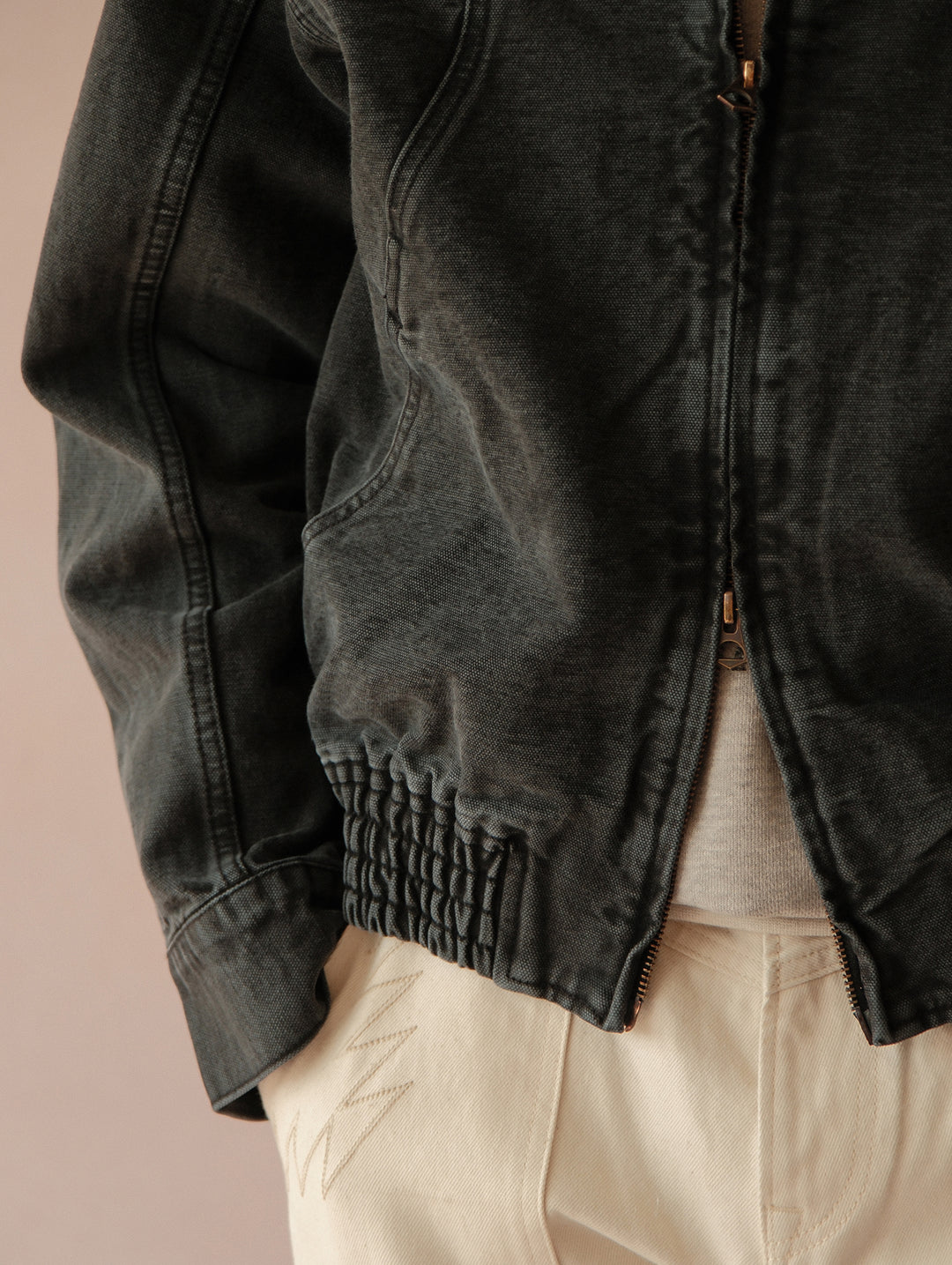 Harrington Dyed Canvas Jacket