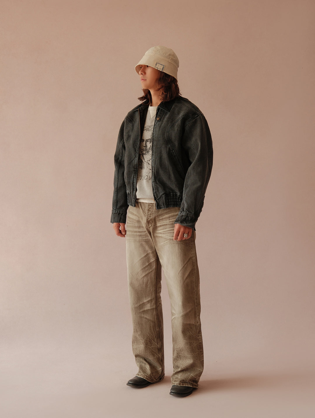 Harrington Dyed Canvas Jacket