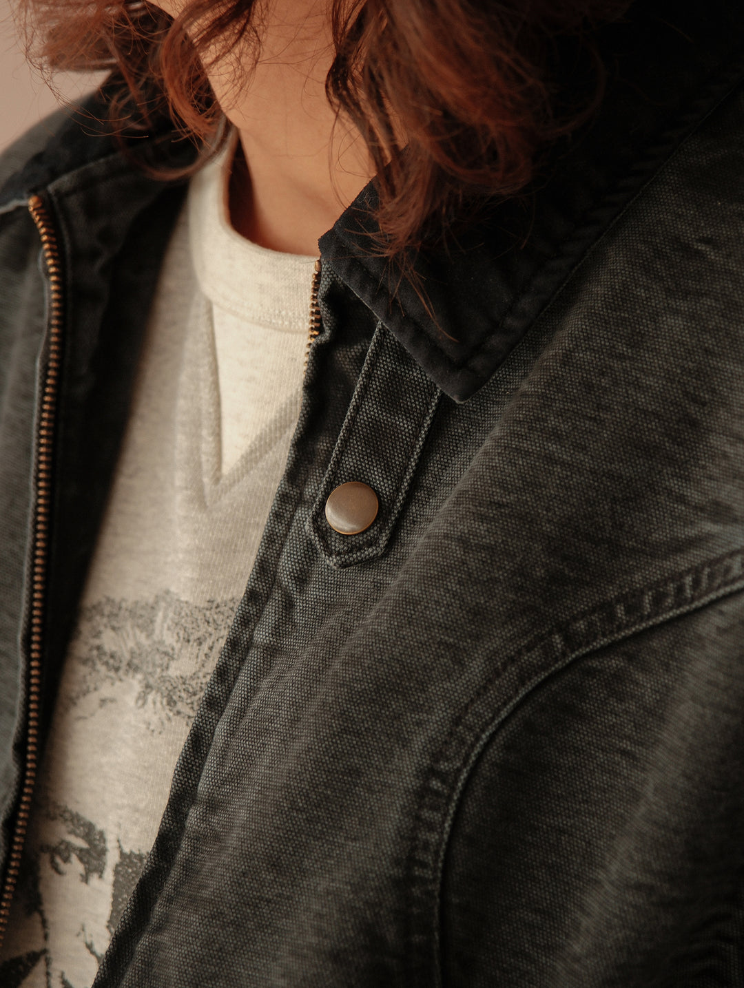 Harrington Dyed Canvas Jacket