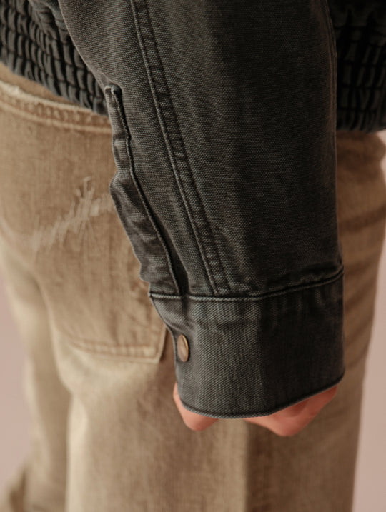 Harrington Dyed Canvas Jacket