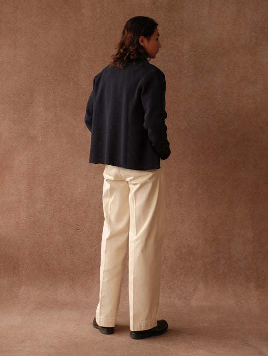 Polo Knit Cardigan