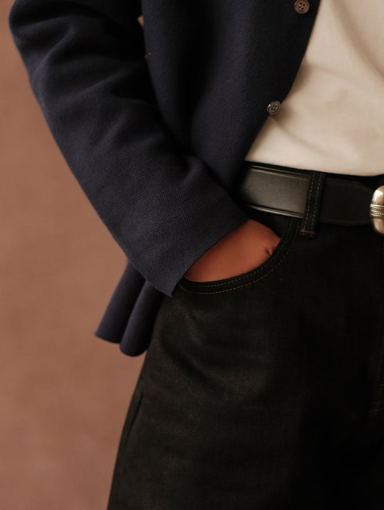 Polo Knit Cardigan