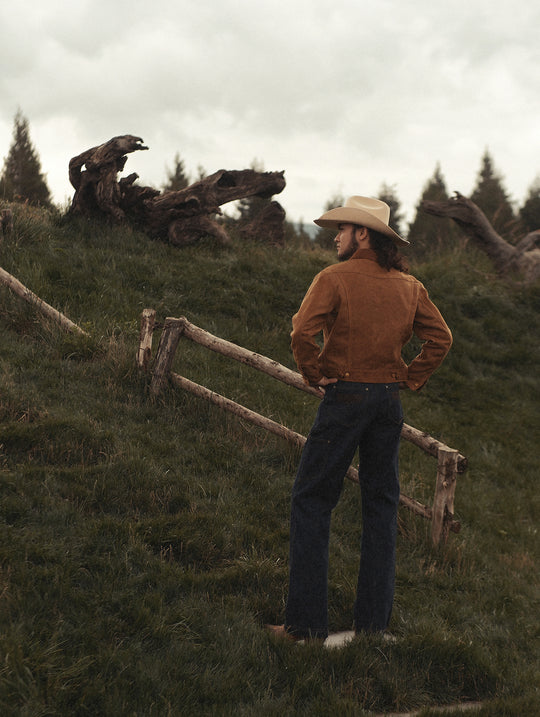 Western Series 16oz Oil-Waxed Canvas Type3 Trucker Jacket