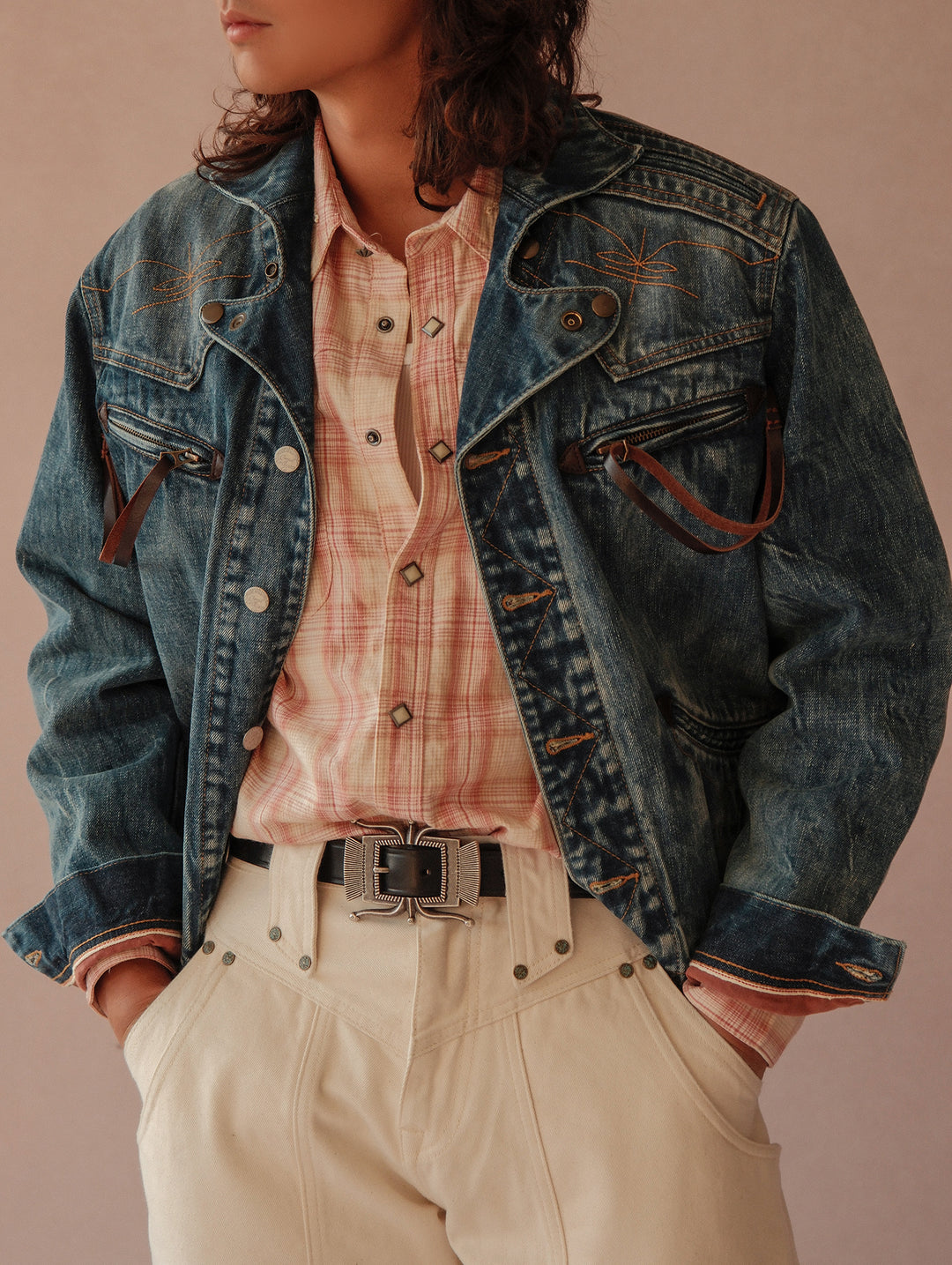 Western Series Rider Selvedge Denim Jacket Jacket