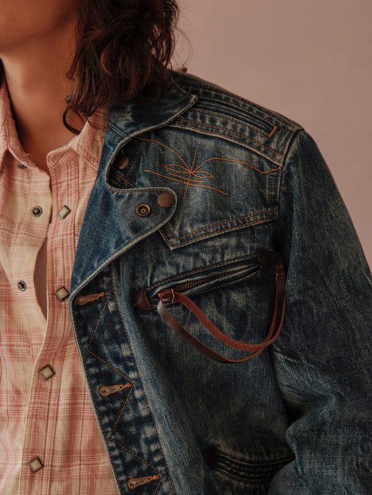 Western Series Rider Selvedge Denim Jacket Jacket