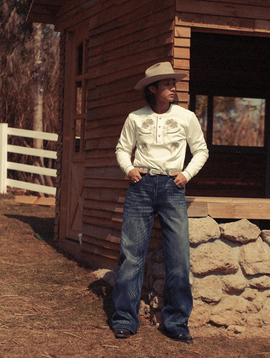 Year of the Horse Limited Wide-Leg jeans
