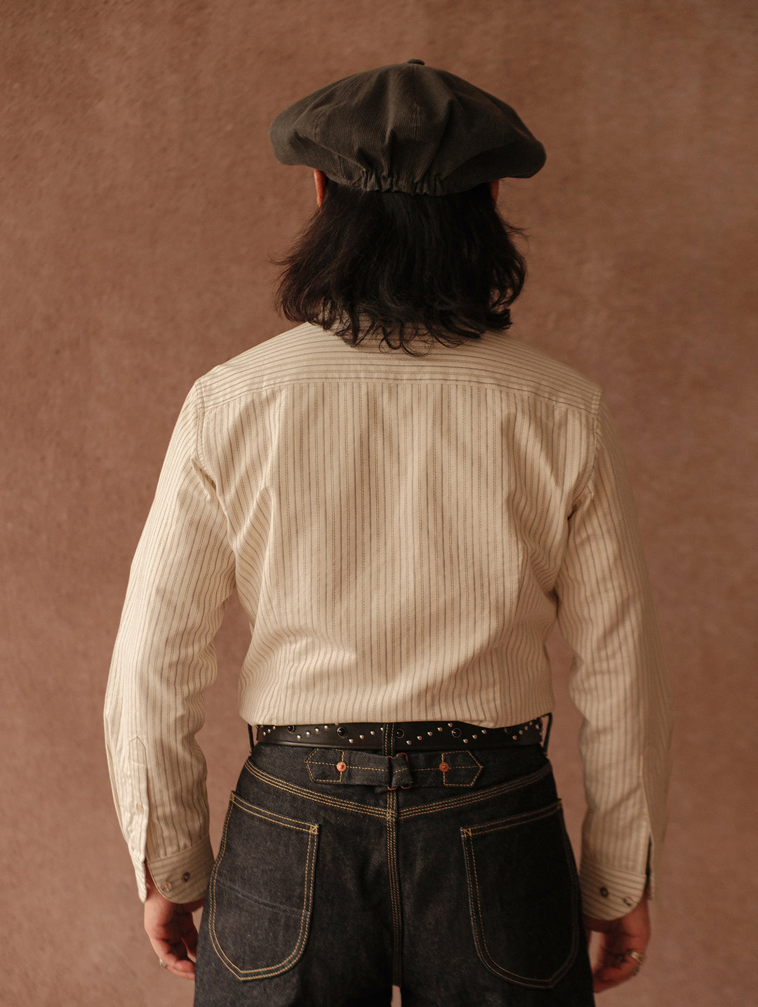 Long-Point Button-Down Shirt