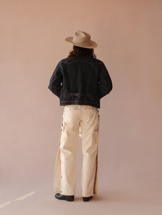 Western Series Rider Selvedge Denim Jacket-Indigo