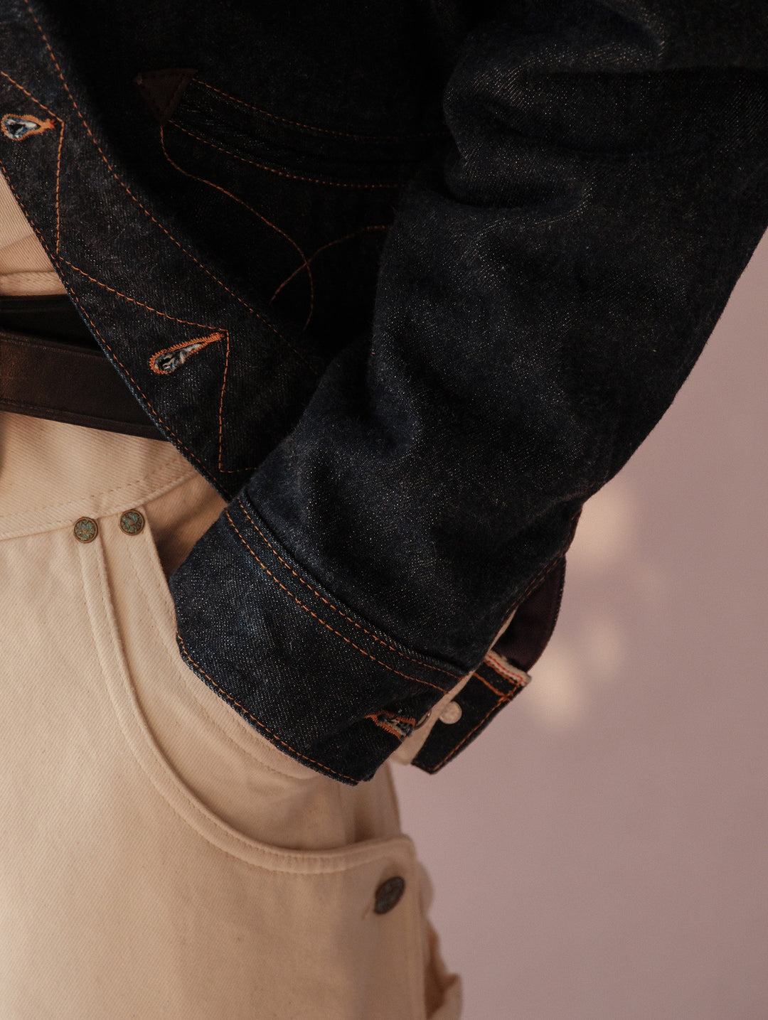 Western Series Rider Selvedge Denim Jacket-Indigo