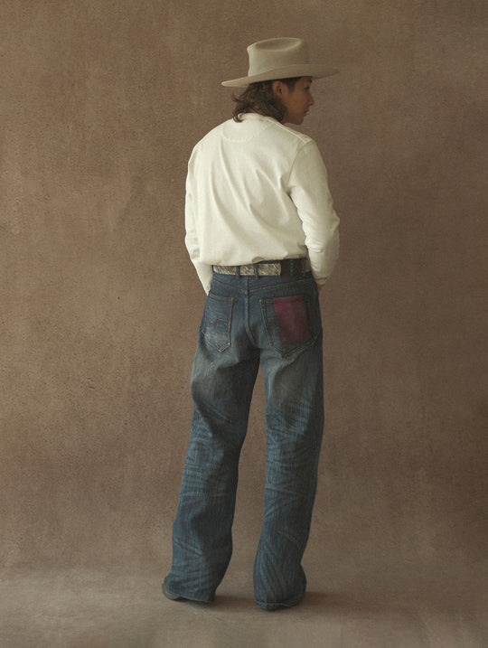 Year of the Horse Limited Wide-Leg jeans