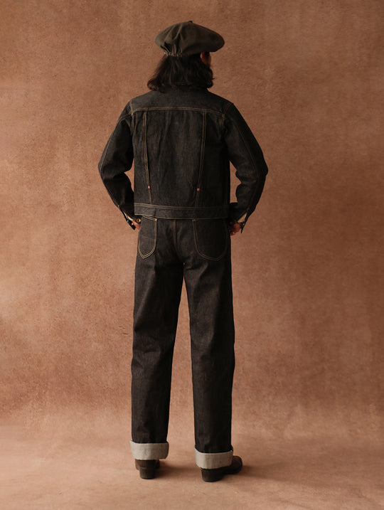 1930s Cowboy Selvedge Denim Wide-Leg jeans