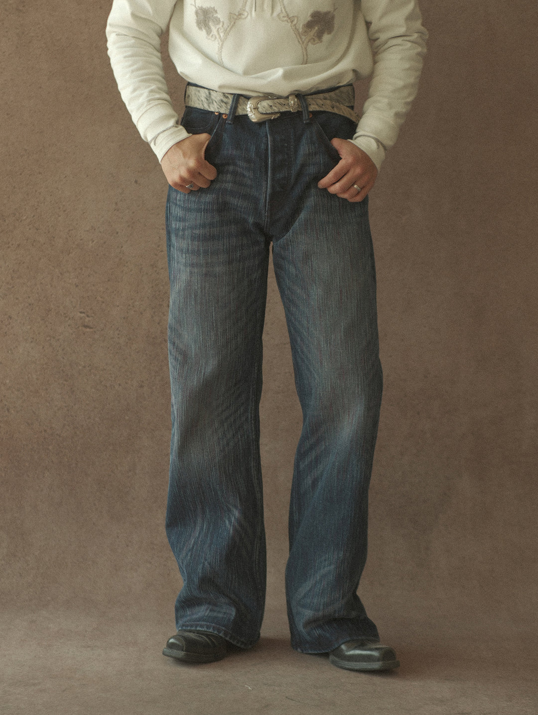 Year of the Horse Limited Wide-Leg jeans