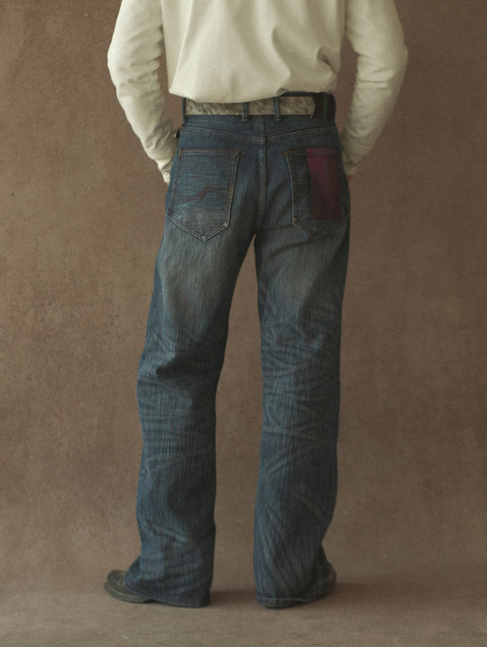 Year of the Horse Limited Wide-Leg jeans