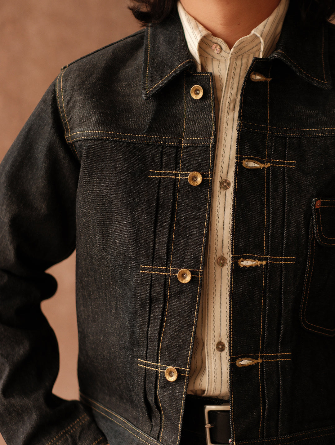 1930s Cowboy Selvedge Denim Jacket