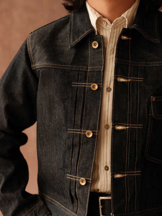 1930s Cowboy Selvedge Denim Jacket
