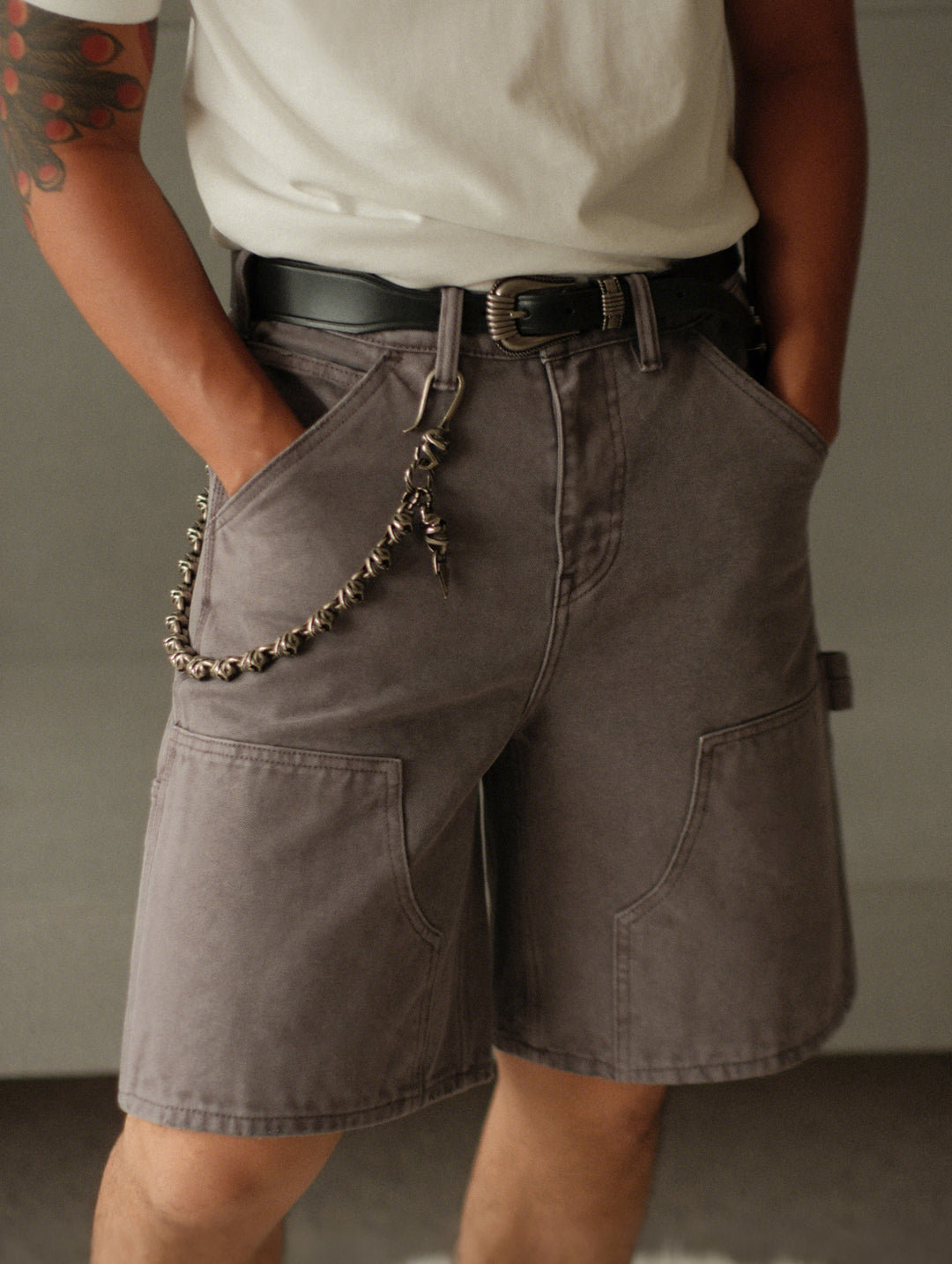 Lumberjack Shorts-Grey