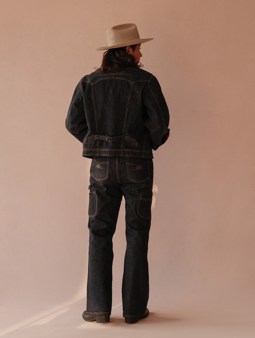 Western Series Rider Selvedge Denim Jacket-Indigo