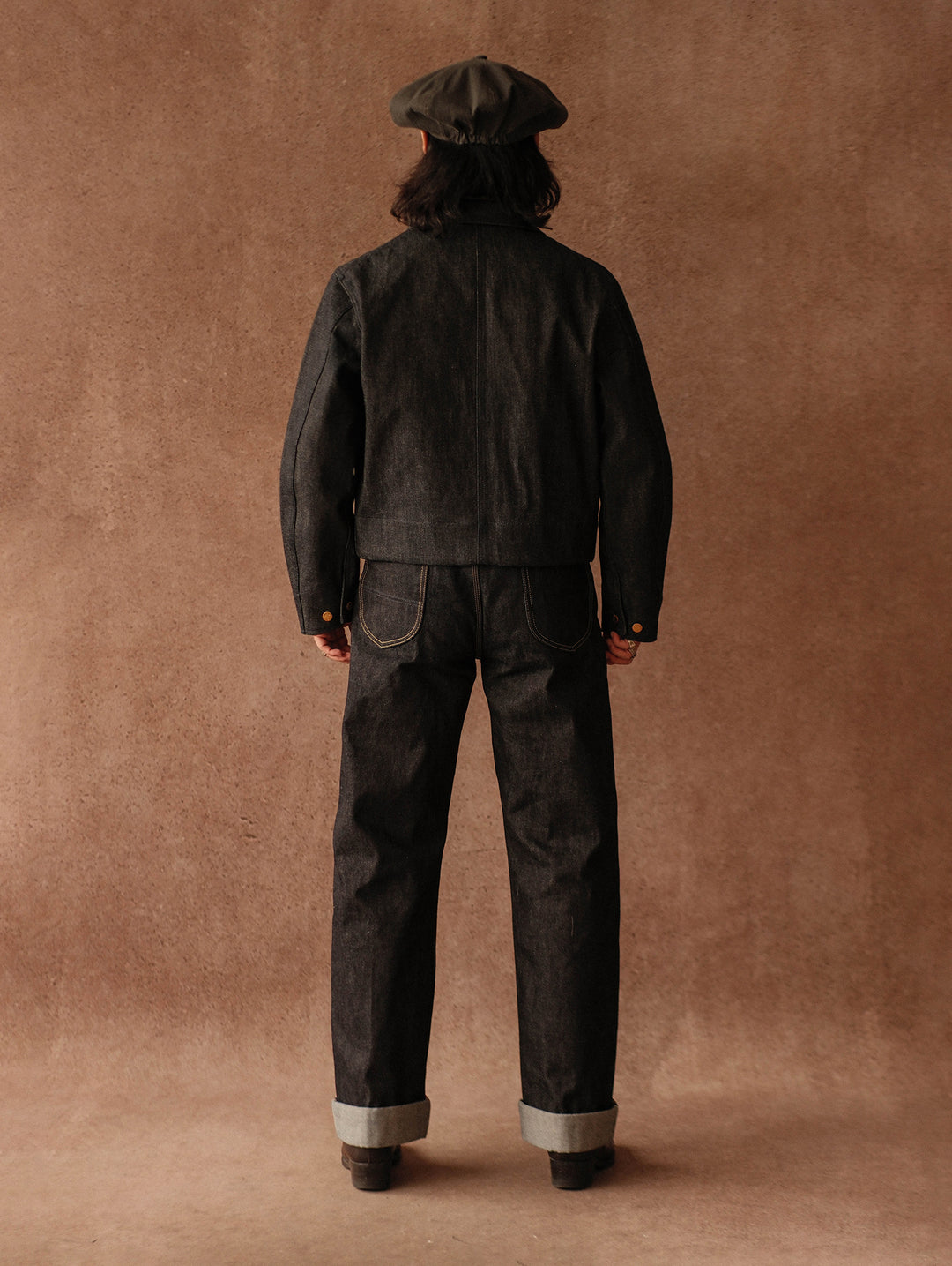 15.5oz French Shipyard Selvedge Denim Worker Jacket