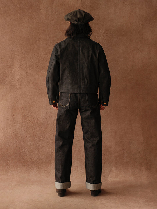 15.5oz French Shipyard Selvedge Denim Worker Jacket