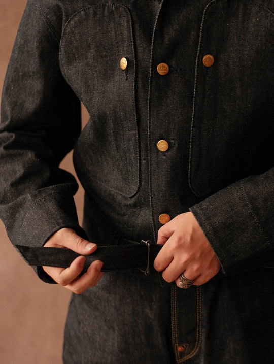 15.5oz French Shipyard Selvedge Denim Worker Jacket