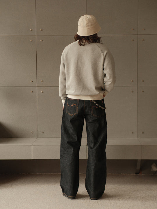 15.5OZ Classic 705 Wide-Leg jeans-Regular Wash