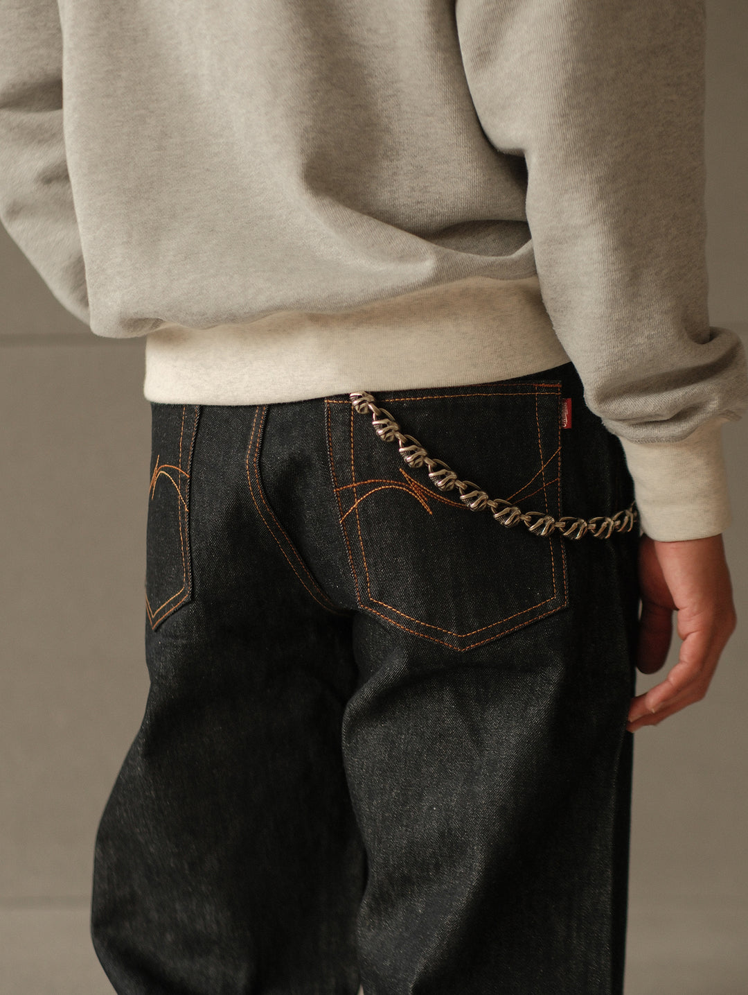 15.5OZ Classic 705 Wide-Leg jeans-Regular Wash