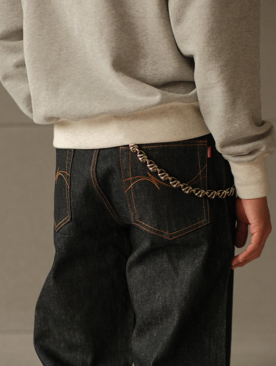 15.5OZ Classic 705 Wide-Leg jeans-Regular Wash