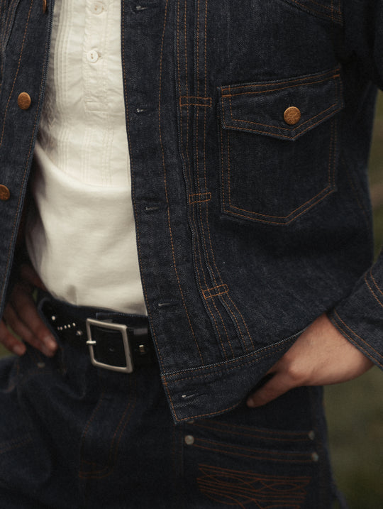 Western Series Buckaroo Selvedge Denim Jacket