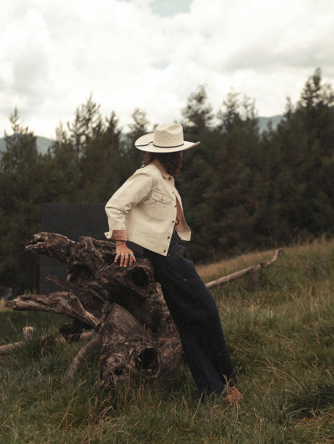 Western Series Daylight Knight 16oz Selvedge Undyed Canvas Jacket