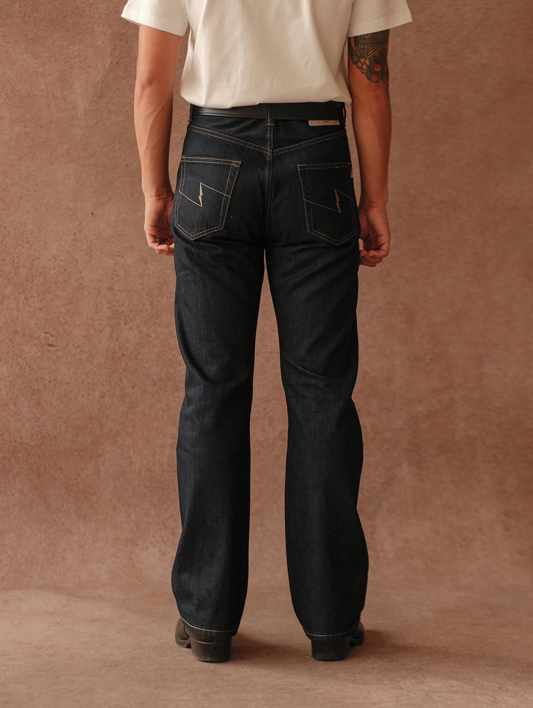 14OZ Selvedge 701 Basic Straight-Fit jeans-Indigo
