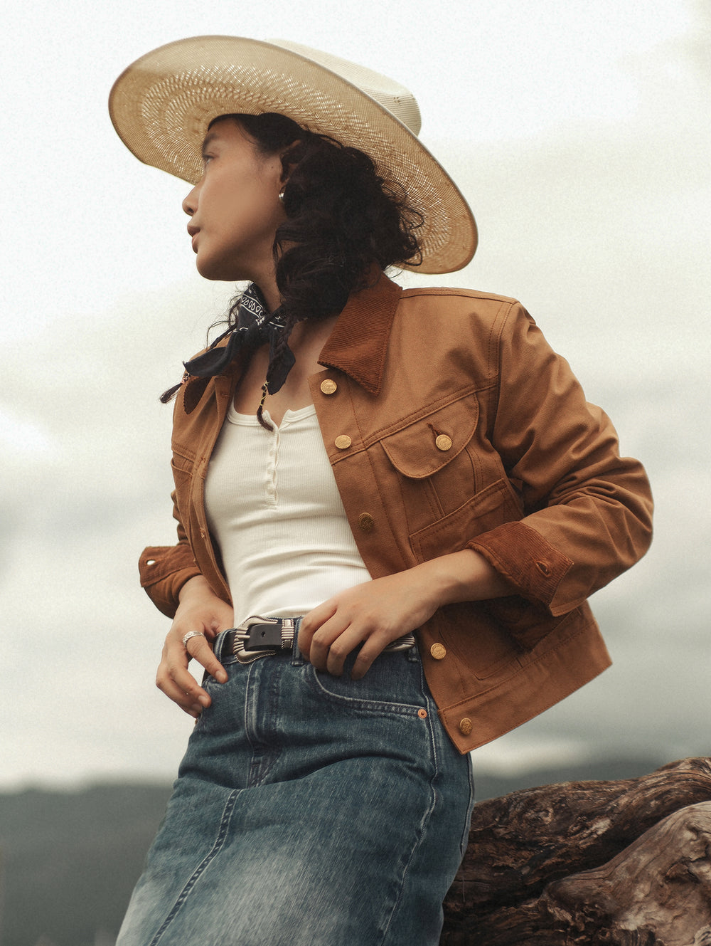 Women's Mackinaw Wool Canvas Cruiser Jacket