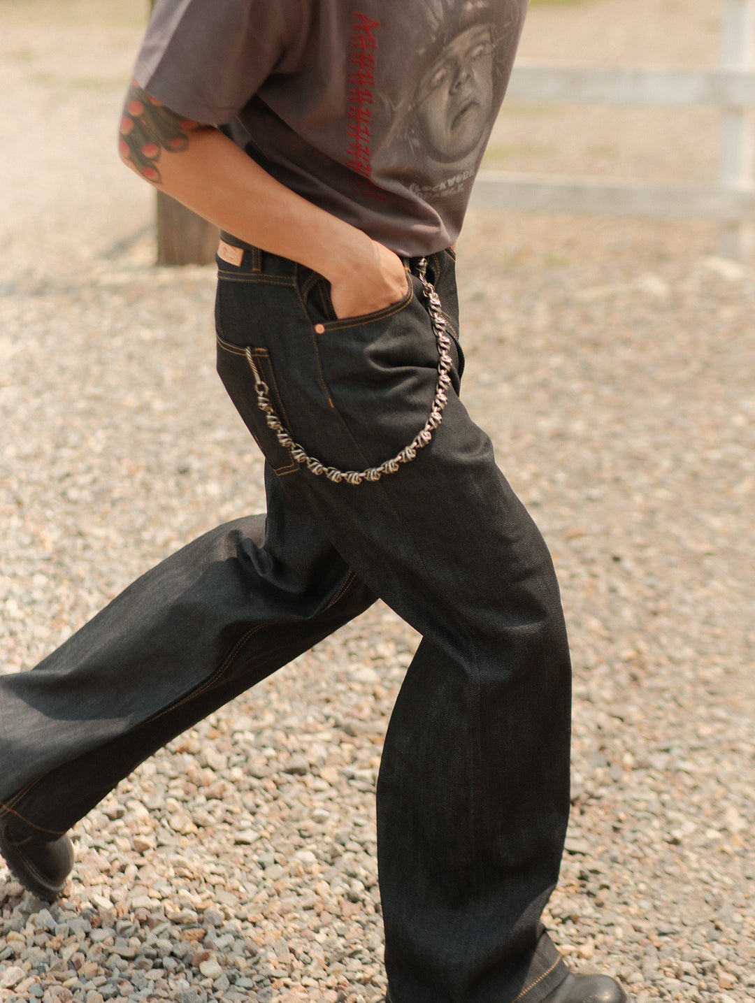 Commuting Series 12.8 OZ  A-line jeans-2.0