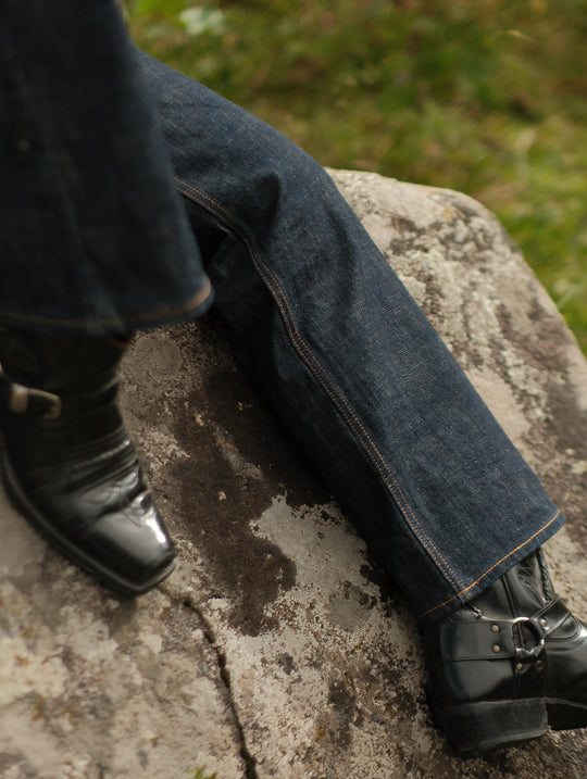 Western Series 16OZ Broken Twill Bootcut jeans