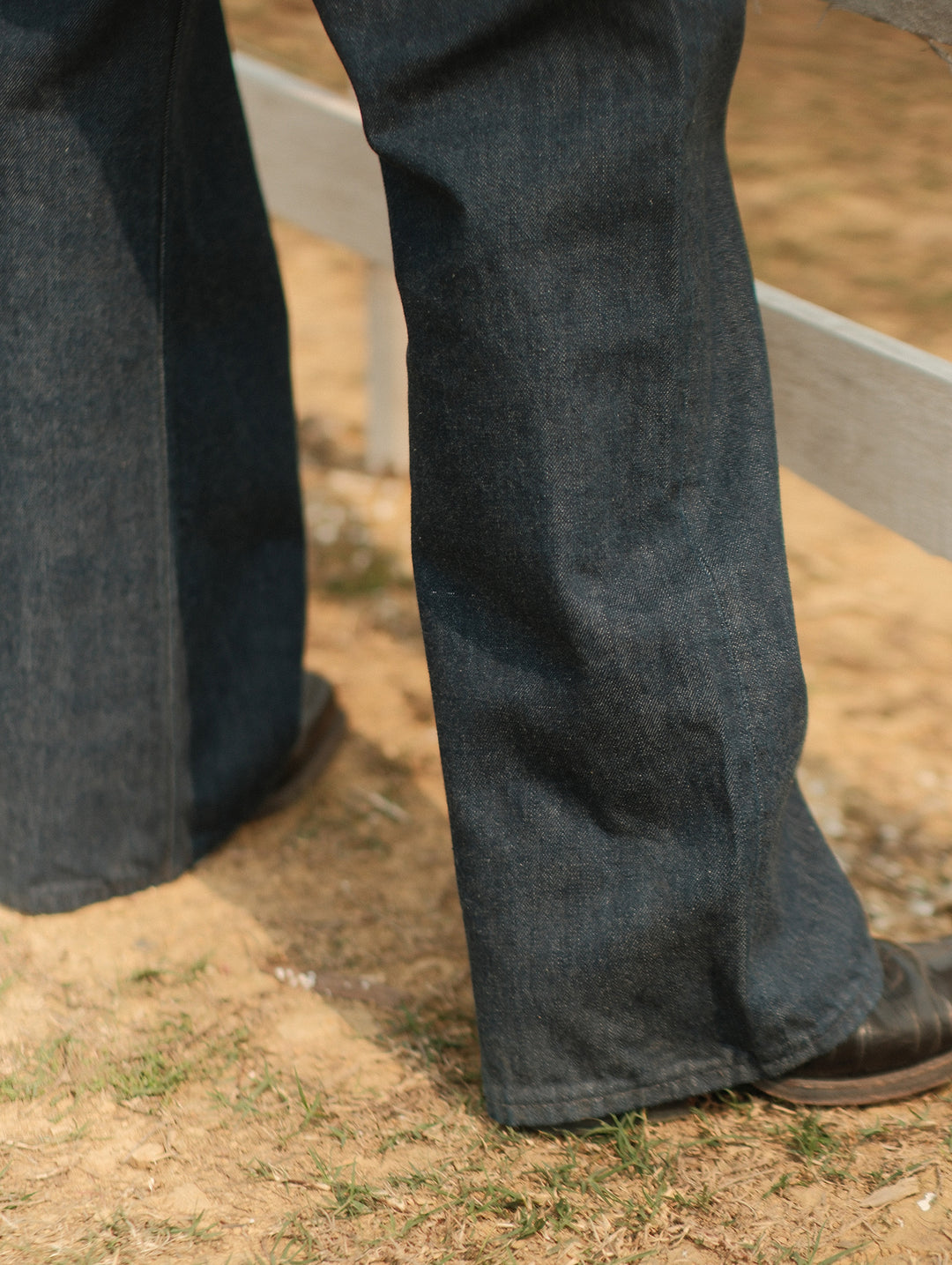 RAN Wide-Leg jeans-Plant Dyeing Indigo