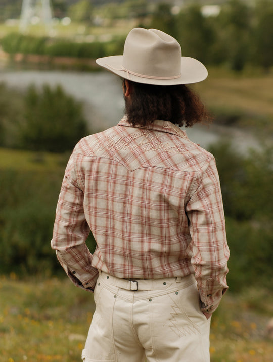 Western Series Couching Embroidery Shirt