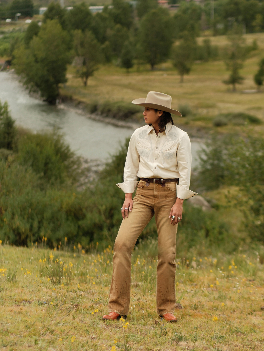 Western Series Rattlesnake 747 Bootcut pants