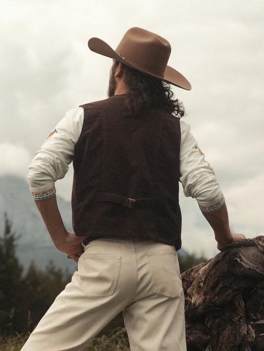 Shawl-Collar Vest