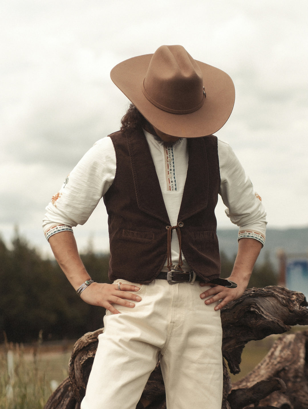 Shawl-Collar Vest