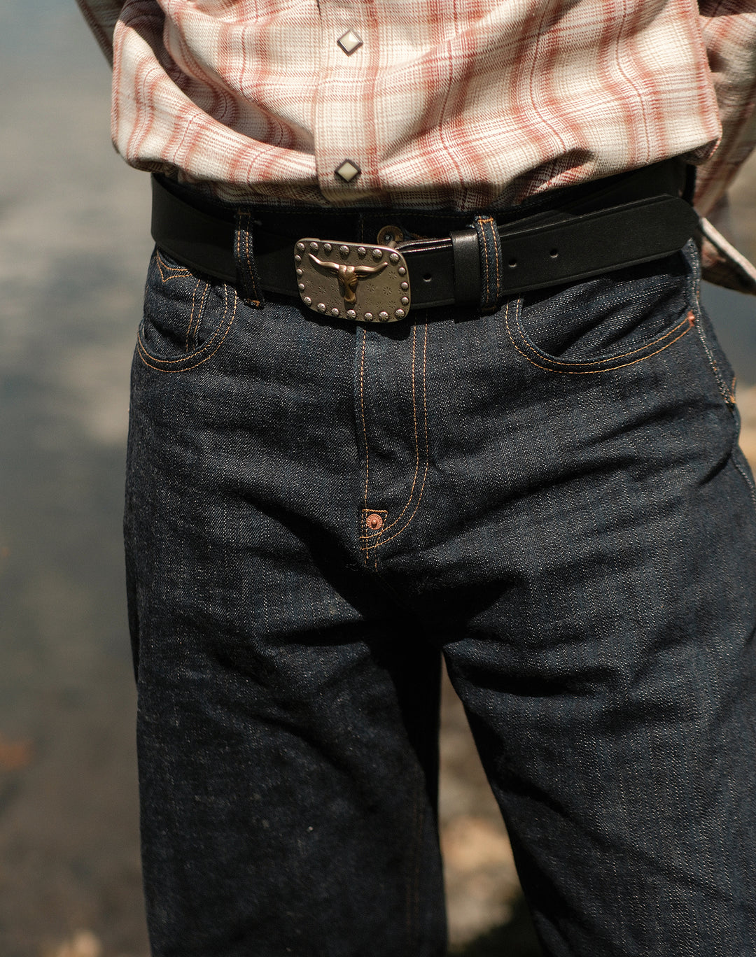 CHAOS ERA Series 18OZ 705B Wide-Leg jeans