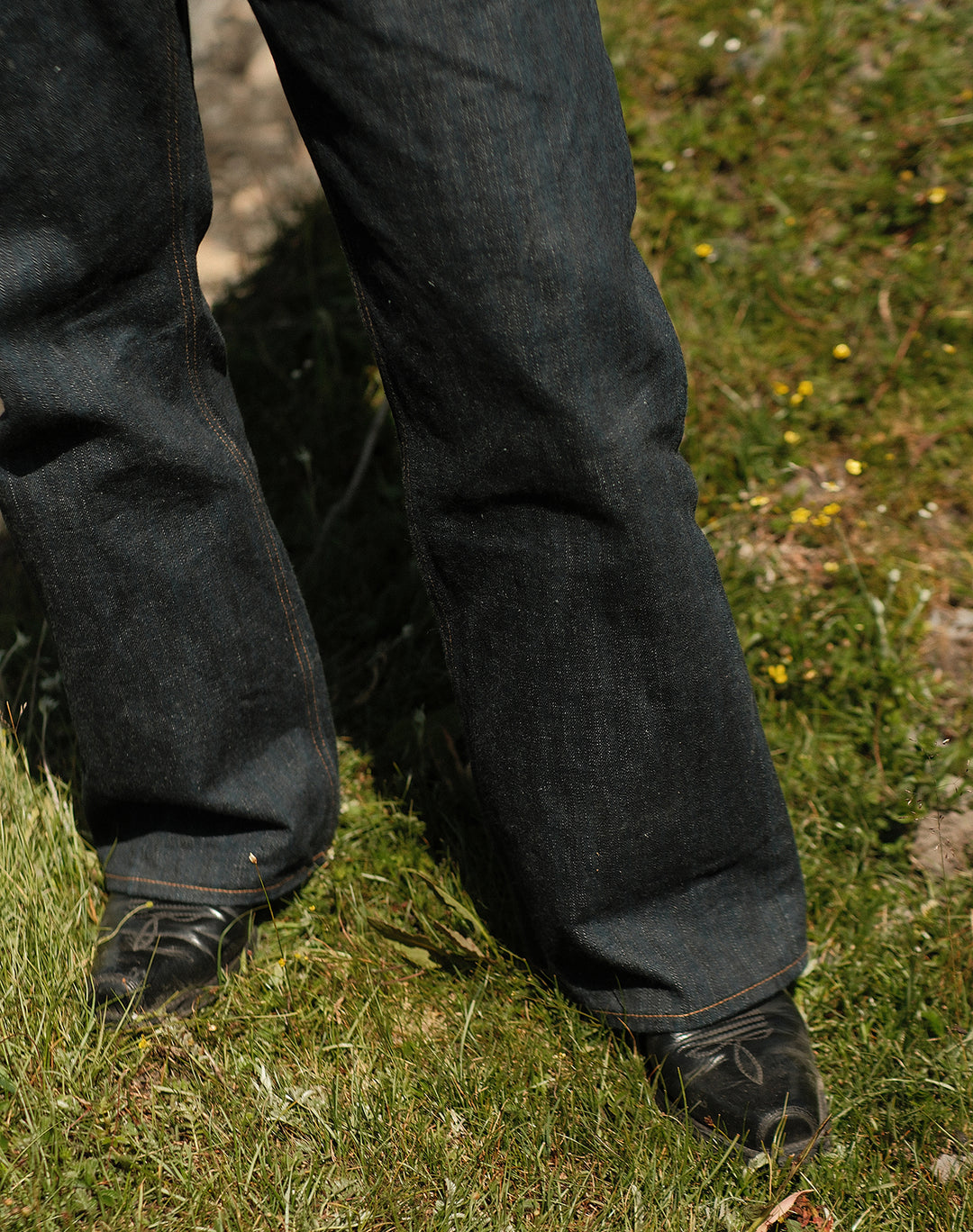 CHAOS ERA Series 18OZ 705B Wide-Leg jeans