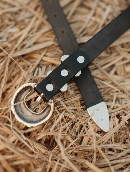 Western American Retro Belt-Suede Leather