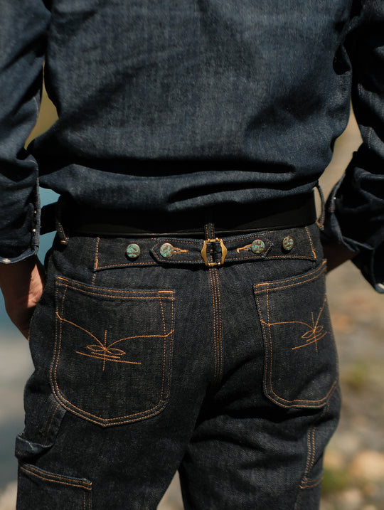 Western Series 16.4OZ Logger Flared jeans