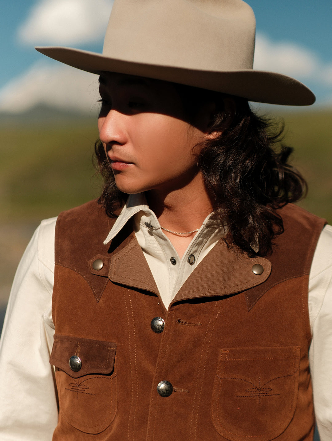 Suede Hunting Vest