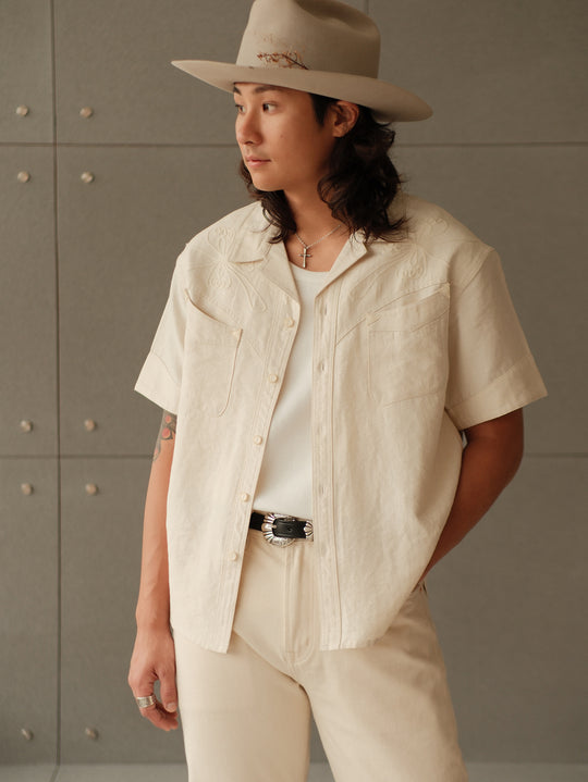 Western Cuban Collar Shirt