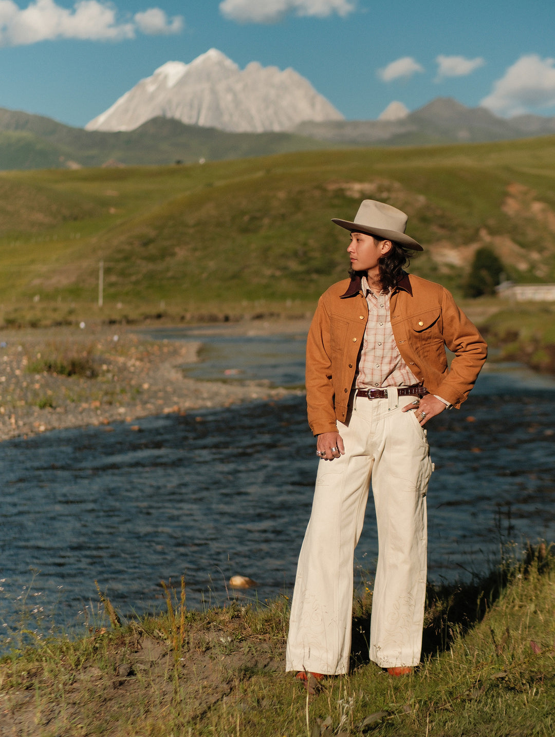 Mackinaw Wool Oil-Waxed Canvas Cruiser Jacket