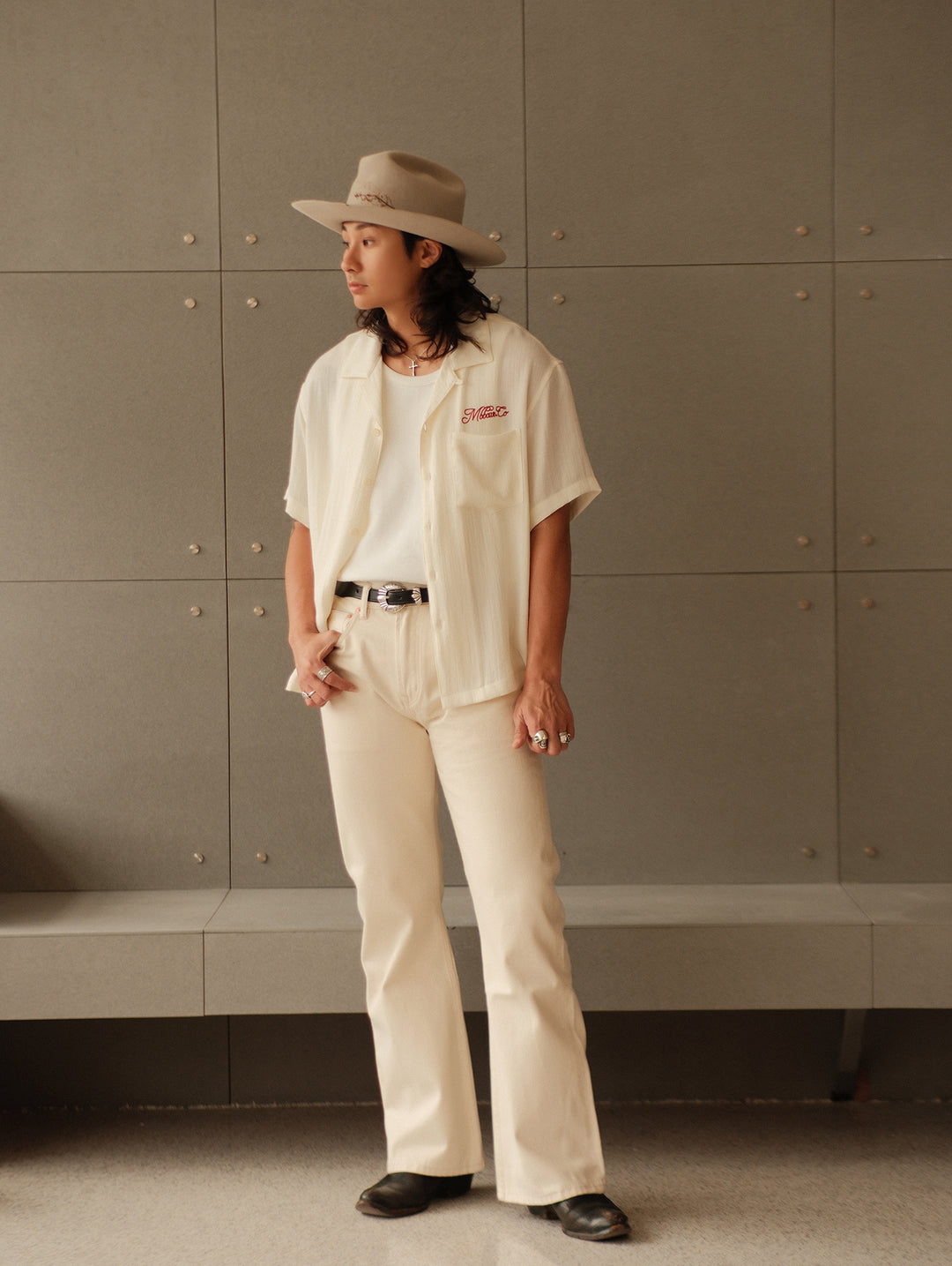 Flax Cuban Collar Shirt
