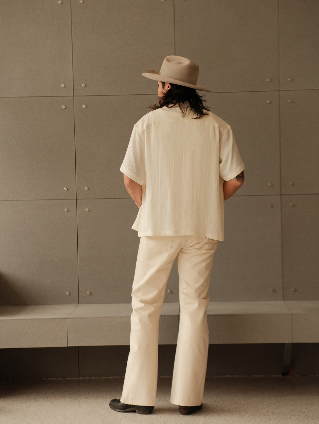 Flax Cuban Collar Shirt