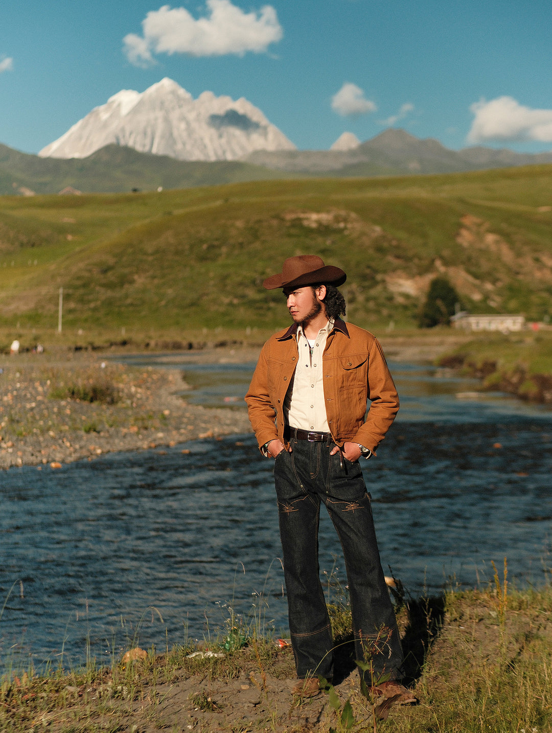 Mackinaw Wool Oil-Waxed Canvas Cruiser Jacket