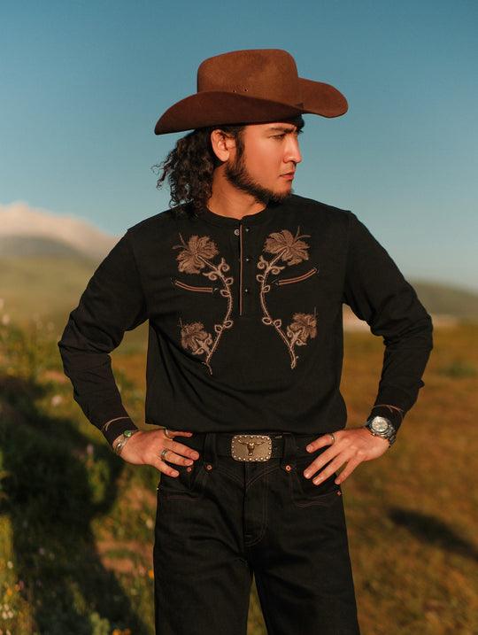 Longhorn Bull Head Belt