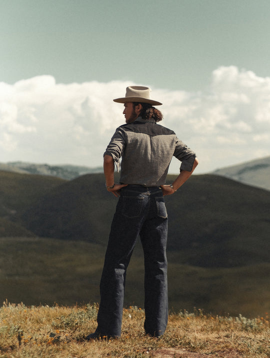 Mvc&Co. Gambler Card Pattern Embroidered Shirt